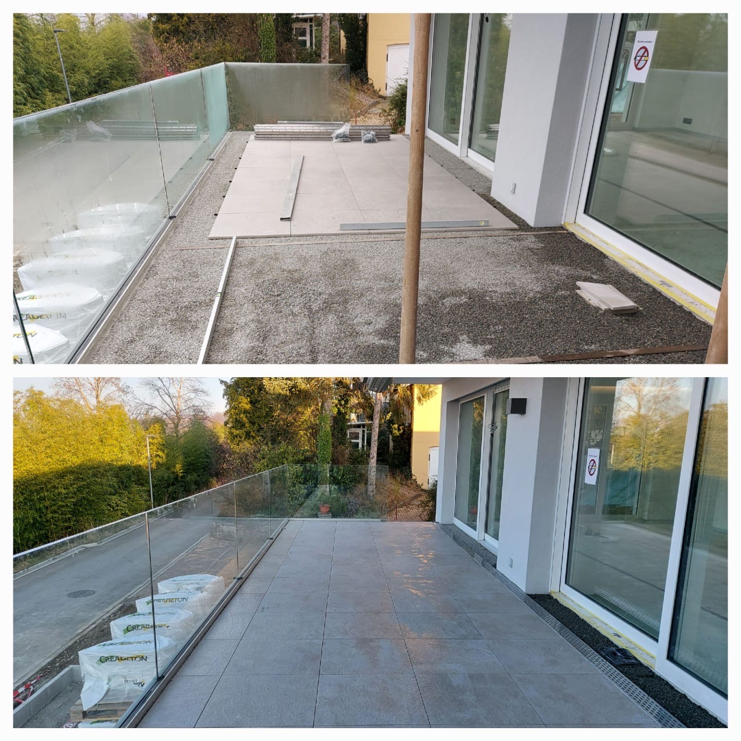 Landscaping work sample