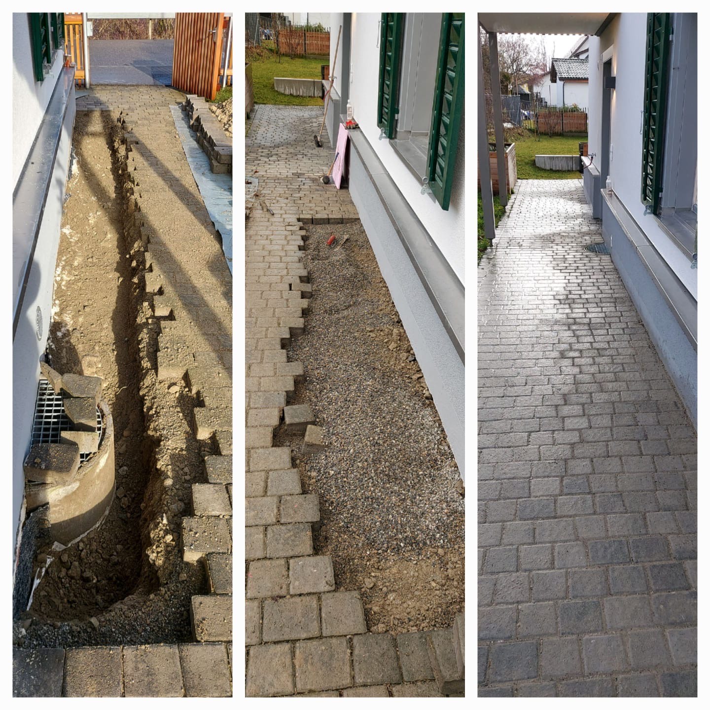 Landscaping work sample